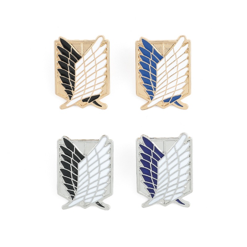 Bros Pin Attack on Titan Gaya  - Popular Anime Merchandise ulasan dan harga